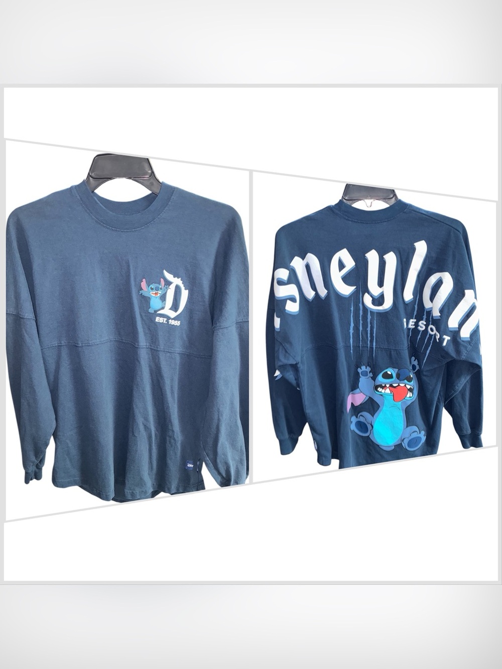 Disneyland Resorts Disney Parks spirit jersey lilo & stitch sz S